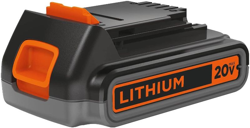 Photo 1 of 
BLACK+DECKER 20V MAX* POWERCONNECT 2.0Ah Lithium Ion Battery (LBXR2020-OPE)
