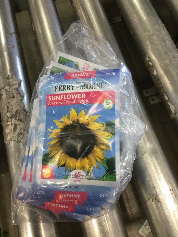 Photo 2 of 20 PACK, NO RETURNS NONREFUDBALE
Ferry-Morse
Sunflower Dwarf Sunspot Seed