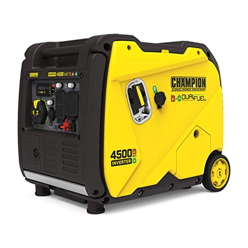 Photo 1 of Champion Power Equipment 200988 4500-Watt Dual Fuel RV Ready Portable Inverter Generator, Electric Start
