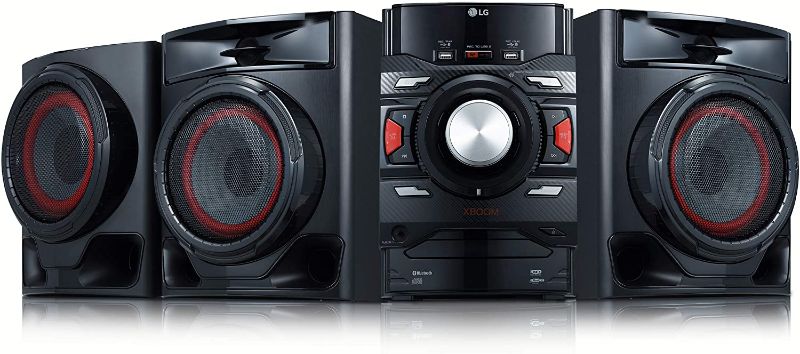 Photo 1 of ***SOME SPEAKERS ARE BLOWN, PARTS ONLY*** LG CM4590 XBOOM XBOOM Bluetooth Audio System with 700 Watts Total Power,Black
