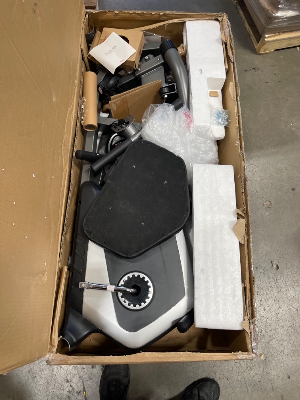 Photo 1 of ***INCOMPLETE, MISSING HARDWARE*** Sunny Health & Fitness Exercise Machines - Easy Adjustable-Seat Recumbent Bike
