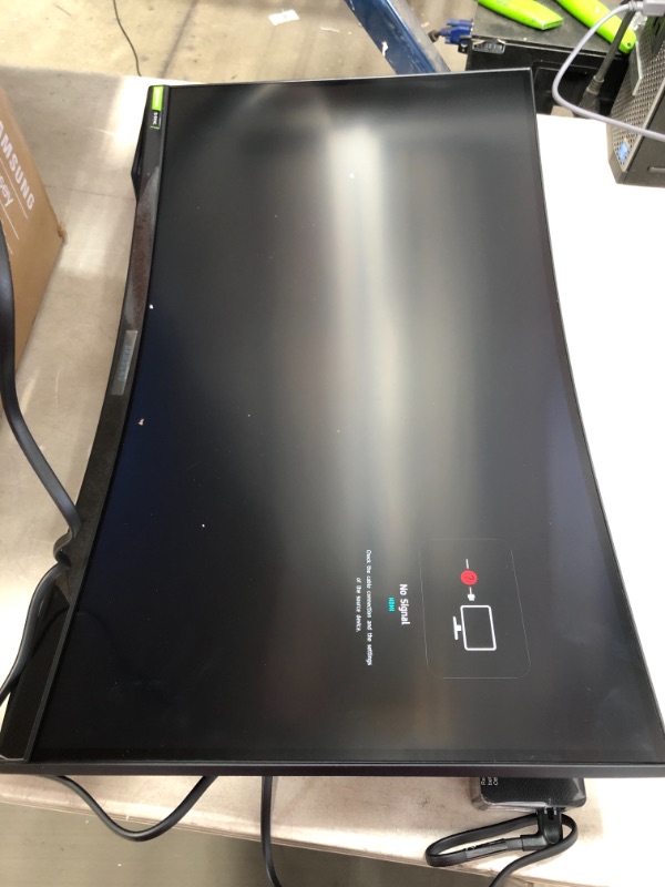 Photo 2 of SAMSUNG Odyssey G7 Series 27-Inch WQHD (2560x1440) Gaming Monitor, 240Hz, Curved, 1ms, HDMI, G-Sync, FreeSync Premium Pro (LC27G75TQSNXZA)
