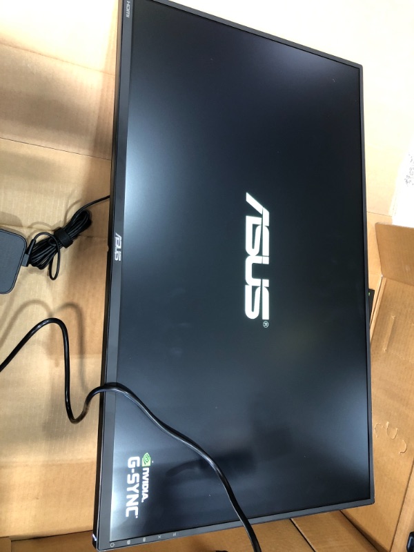 Photo 2 of ASUS TUF Gaming 27" 2K HDR Gaming Monitor (VG27BQ) - QHD (2560 x 1440), 165Hz (Supports 144Hz), 0.4ms, Extreme Low Motion Blur, Speaker, G-SYNC Compatible, VESA Mountable, DisplayPort, HDMI
