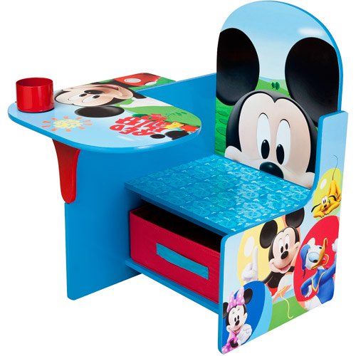 Photo 1 of Disney Mickey Mouse Chair Desk with Storage Bin by Delta Children
