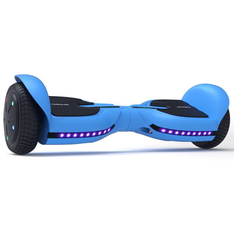 Photo 1 of SELF BALANCE SEEMS OFF 
Kids Hoverboard | Black Hoverboard for Kids| TOMOLOO Bluetooth Hoverboard / Q2C Blue