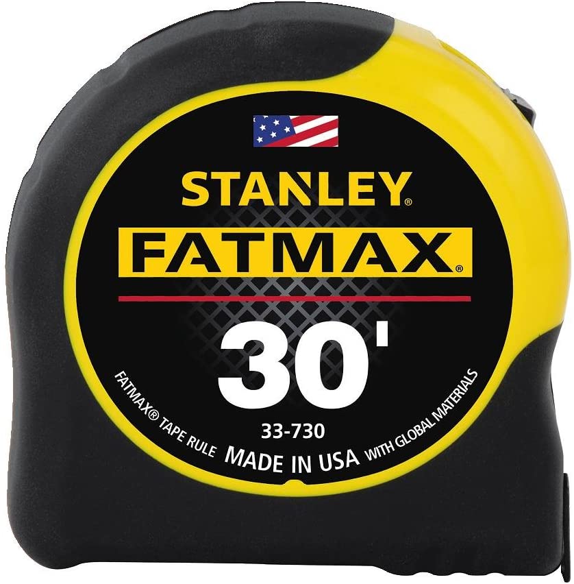 Photo 1 of **SLIGHTLY DIFFERENT FROM STOCK PHOTO**
STANLEY FATMAX Tape Measure, 30'
