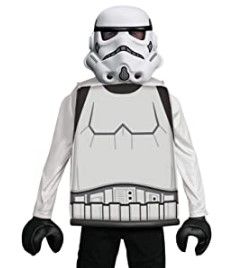 Photo 1 of LEGO Stormtrooper Costume for Kids, Classic LEGO Star Wars Themed Children's Character Outfit, Not included pants
