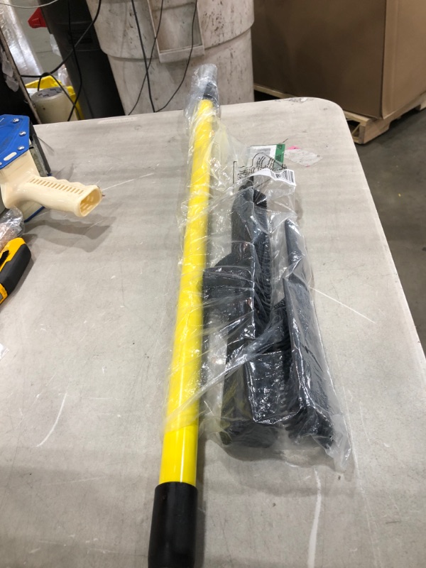 Photo 1 of **SLIGHTLY DIFFERENT FROM STOCK PHOTO**
FURemover Broom, Pet Hair Removal Tool with Squeegee & Telescoping Handle That Extends from 3-5', Black 
