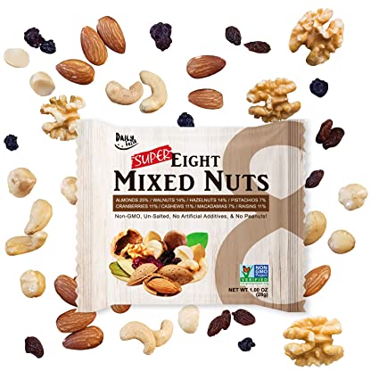 Photo 1 of (EXPIRED: 09/20/2021)
Fresh Daily Eight Ultimate Mix (Mixed Nuts, 120 Pack), 24 Ounce
