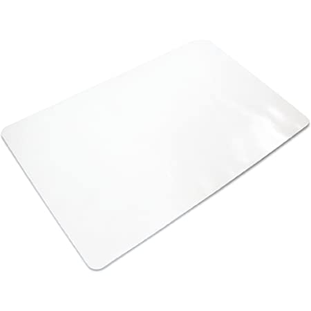 Photo 1 of (scratch damages) 
60" x 47" clear plastic soft computer mat