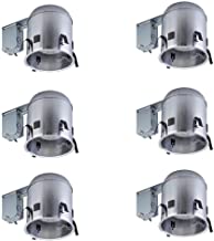 Photo 1 of Commercial Electric 6 In. Aluminum Ic Remodel Housing (6-pack)