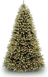 Photo 1 of (UNABLE TO LOCATE PLUG-IN)
National Tree Company Pre-Lit 'Feel Real' Artificial Full Downswept Christmas Tree, Green, Douglas Fir, Dual Color LED Lights, Includes PowerConnect and Stand, 7.5 feet
