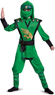 Photo 1 of Lloyd Costume for Kids, Deluxe Lego Ninjago Legacy Themed Children's Character Jumpsuit, Large