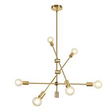 Photo 1 of (DOES NOT INCLUDE BULBS)
WBinDX 10 Lights Gold Sputnik Chandelier