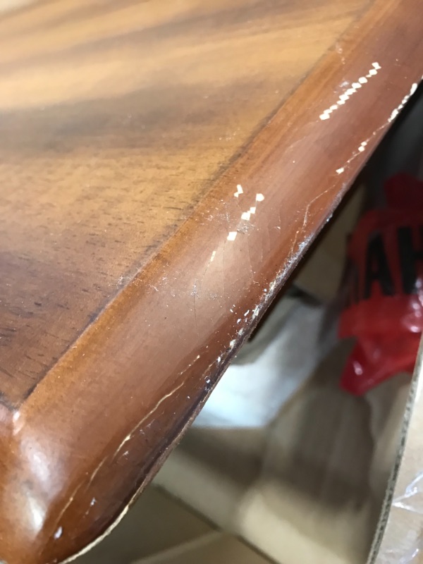 Photo 1 of (SCRATCH/COSMETIC DAMAGES) 
Signature Design by Ashley Berringer 17.5 Inch Rustic Traditional Dining Bench, Brown
