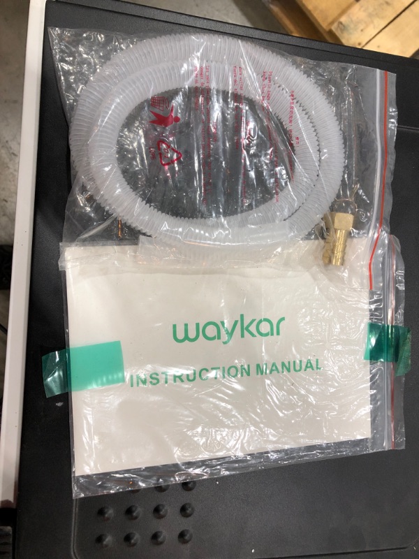 Photo 8 of (MOTOR MAKES STRANGE, LOUD NOISE; DENTED BACK/TOP)
Waykar Commercial Dehumidifier 296 Pints Large Industrial Dehumidifier with Garden Hose
