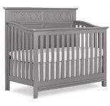 Photo 1 of (MISSING MATTRESS, HARDWARE, MANUAL; SCRATCHED COMPONENTS) 
Dream On Me Slumber Baby Harper 4 in 1 Convertible Crib in Storm Gray
