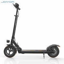 Photo 1 of (MISSING CHARGING CORD; SCRATCH DAMAGES; BROKEN FRONT LIGHT ATTACHMENT; UNABLE TO TEST DUE TO ZERO POWER)
joyor electric scooter x5s