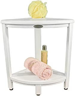 Photo 1 of (BROKEN LEG; CRACKED JOINTS)
CoastalVogue Oasis Shower Stool, Driftwood