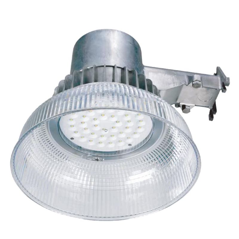 Photo 1 of 42-Watt Equivalent Integrated LED Gray Dusk to Dawn Area Light, 5000K
