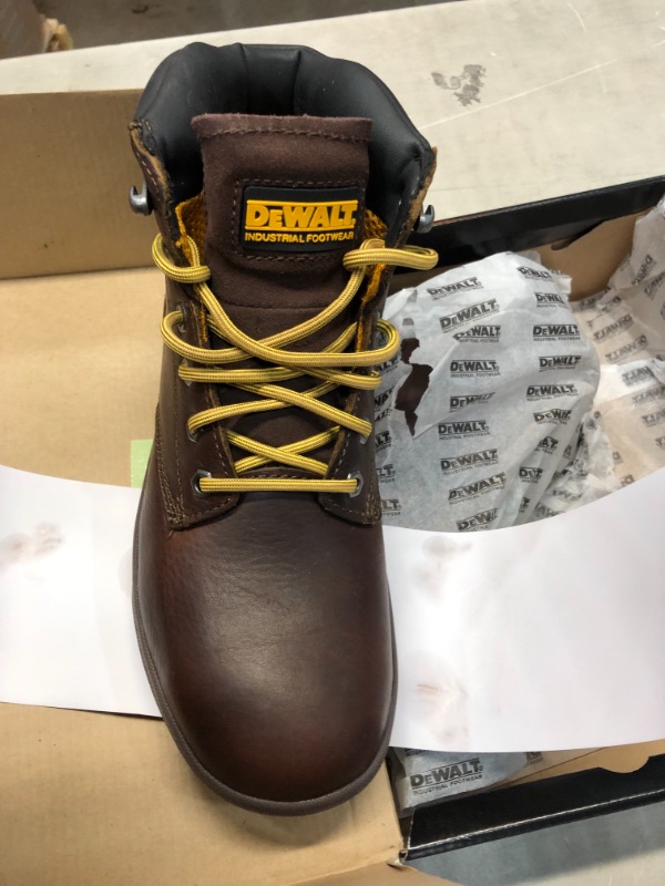 Photo 6 of DEWALT Men's Plasma 6'' Work Boots - Soft Toe - Walnut Size 8(M), Brown