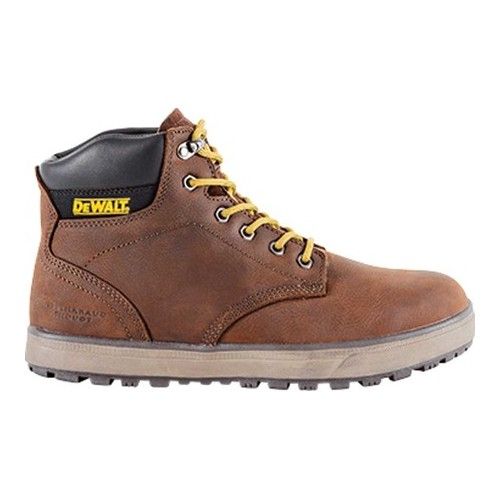 Photo 1 of DEWALT Men's Plasma 6'' Work Boots - Soft Toe - Walnut Size 8(M), Brown