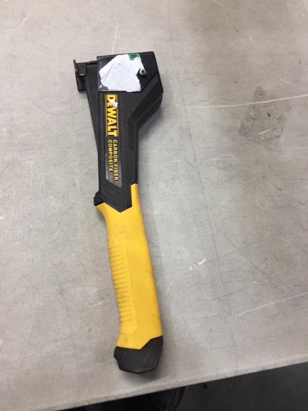 Photo 2 of 
DEWALT
Carbon Fiber Composite Hammer Tacker