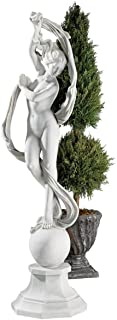 Photo 1 of (CRACKED)
Design Toscano Goddess Aurora Statue, 10"Wx9"Dx37.5"H. 21 lbs.