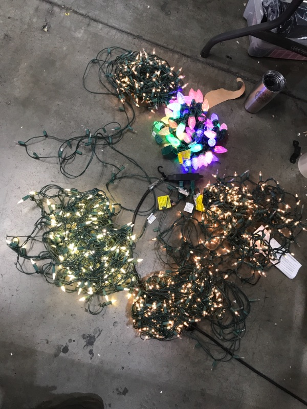 Photo 1 of (FEW NON-FUNCTIONAL BULBS)
Christmas Light Miscellaneous, Sold As Is
