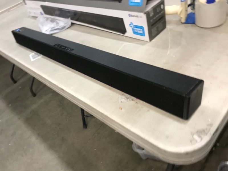 Photo 2 of (MISSING POWER CORDS/REMOTE) 
iLive 37 in. Sound Bar with Bluetooth Wireless