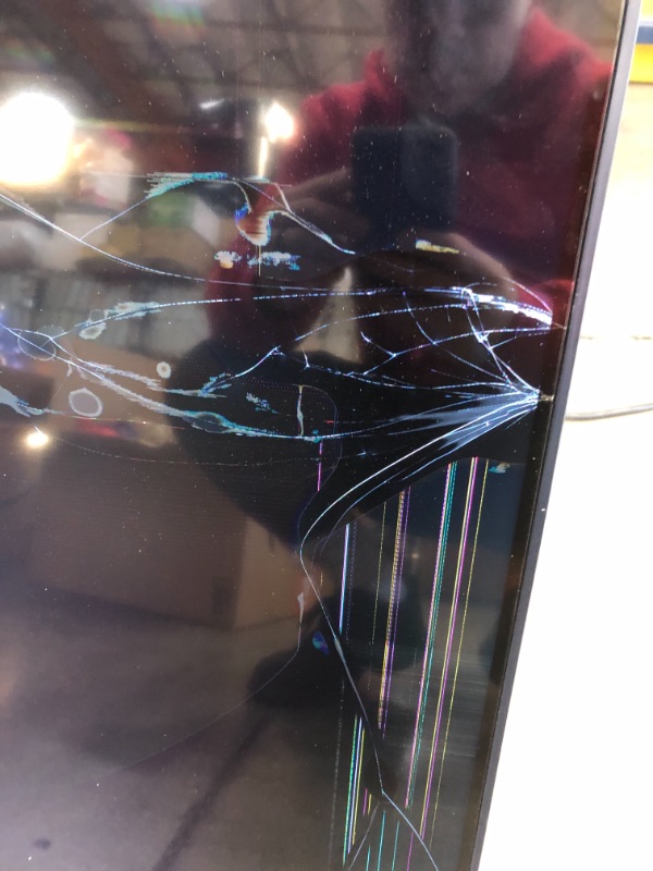 Photo 2 of (NOT FUNCTIONAL; SCREEN/PIXEL DAMAGES; LOOSE UPPER PORTION OF FRAME) 
LG 65NANO75UPA Alexa Built-in NanoCell 75 Series 65" 4K Smart UHD NanoCell TV (2021)