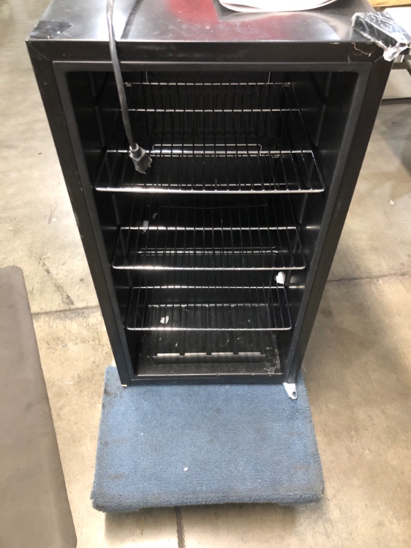 Photo 2 of ***PARTS ONLY*** 
Whynter BR-130SB Beverage Refrigerator with Internal Fan, Black/Stainless Steel
