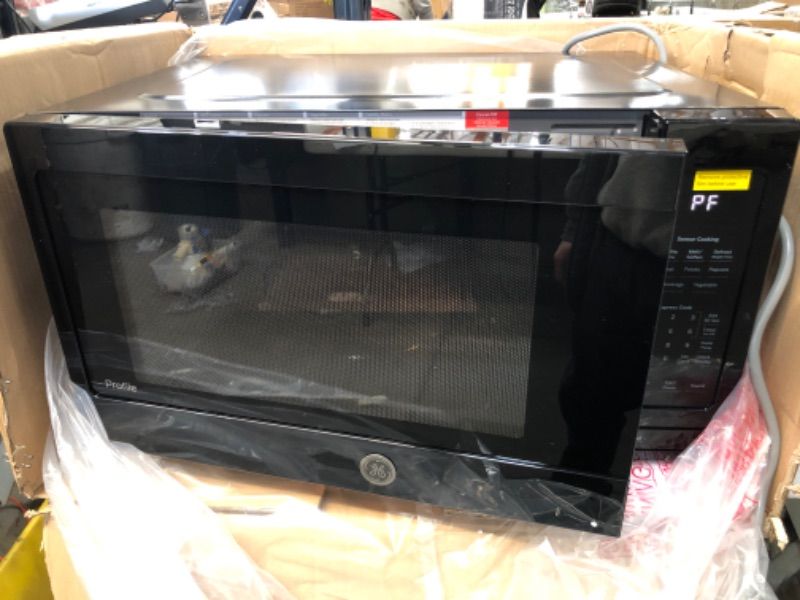 Photo 2 of GE
Profile 2.2 cu. ft. Countertop Microwave in Black with Sensor Cooking