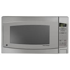 Photo 1 of GE 2.2 cu. ft. Countertop Microwave in Stainless Steel with Defrost and Sensor Controls