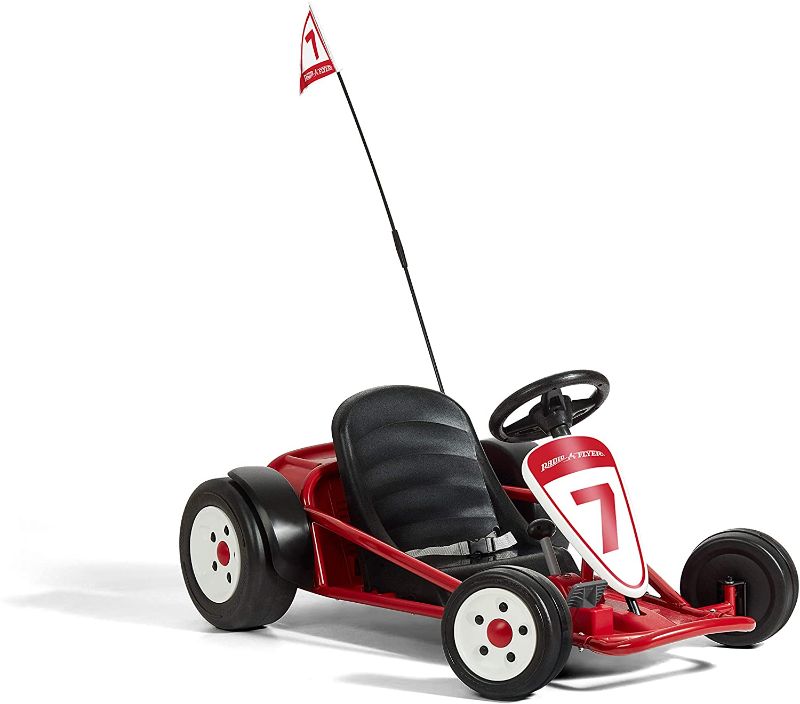 Photo 1 of CHARGES TURNS ON BUT WILL NOT STAY ON* NEEDS FIXED*
Radio Flyer Ultimate Go-Kart, 24 Volt Outdoor Ride On Toy | Ages 3-8 | 940Z Model , Red
