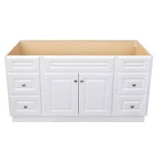 Photo 1 of  Glacier Bay Vanity Sink Drawer Base Cabinet 60 – White