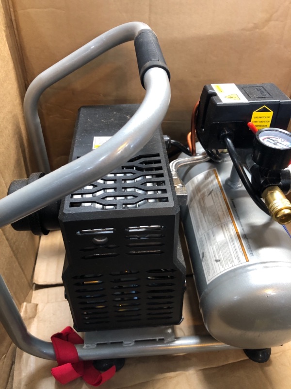 Photo 2 of ***PARTS ONLY*** California Air Tools CAT-1P1060S Light & Quiet Portable Air Compressor, Silver
