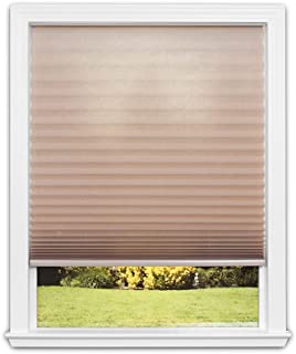 Photo 1 of (MULTIPLE BENDS; CRACKED BEND)
Redi Shade Easy Lift Trim-At-Home Cordless Pleated Light Filtering Fabric Shade (Fits Windows 43"-60"), x 64 in, Natural
