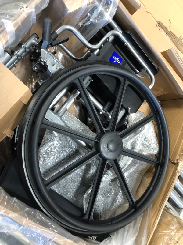 Photo 2 of Medline K4 Lightweight Wheelchair with Flip-Back