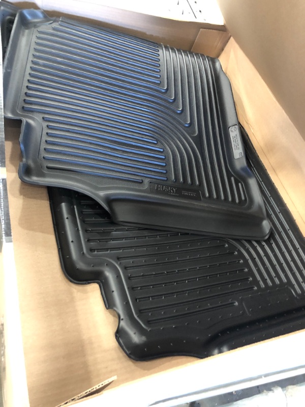 Photo 2 of Husky Liners Second Seat Floor Liner Mats Black For 2017 Chrysler Pacifica