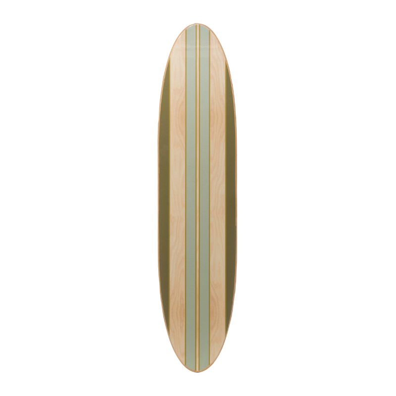 Photo 1 of (BUMP ON FRONT)
Home Décor Wood Striped Surfboard Wall Decor, 65.5" L