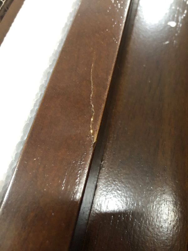 Photo 3 of (PUNCTURED BACK; SCRATCHED)
Lafayette Cherry King/California King Sleigh Headboard 