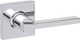 Photo 1 of  Kwikset Casey Polished Chrome Hall/Closet Passage Door Lever Featuring Microban