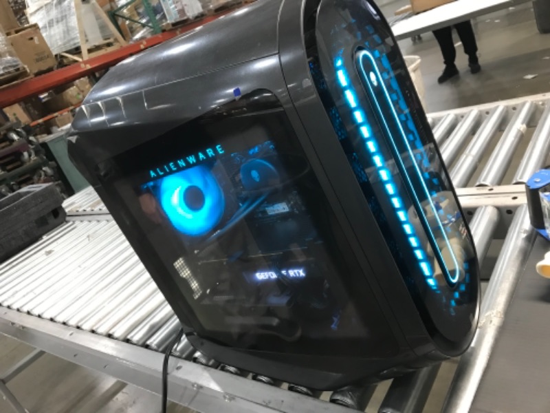 Photo 4 of Alienware Aurora R14 Gaming Desktop - AMD Ryzen 9 5900, 32GB 3466MHz RAM, 1TB SSD + 2TB HDD, NVIDIA GeForce RTX 3080 10GB GDDR6X Graphics, Liquid Cooled, Windows 11 Home - Dark Side of The Moon
