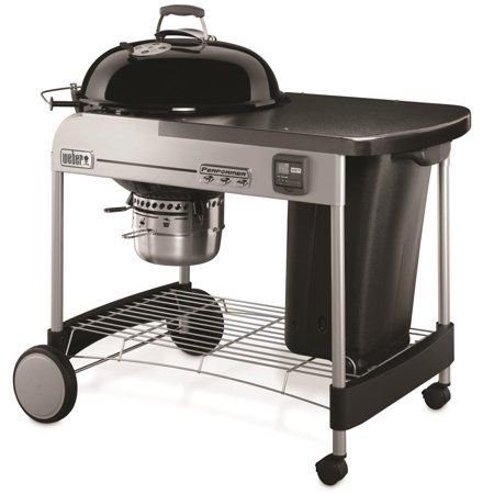 Photo 1 of **MISSING PARTS** 15401001 22" Performer Series Premium Freestanding Charcoal Grill with 363 Sq. in. Cooking Surface Built-in Lid Thermometer and Porcelain-Enameled
Dimensions: 34.00 in (L) x 52.00 in (W) x 48.00 in (H)
