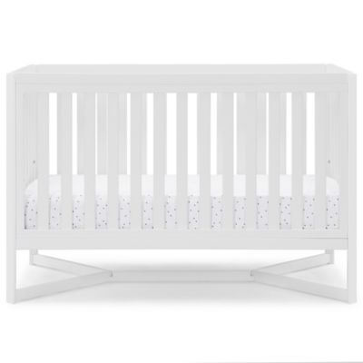 Photo 1 of PARTS ONLY** Delta Children Tribeca 4-in-1 Convertible Crib in Bianca White
