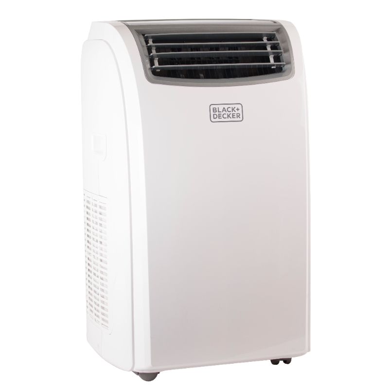 Photo 1 of BLACK+DECKER 8,000 BTU DOE (14,000 BTU ASHRAE) Portable Air Conditioner with Remote Control, White
model: BPACT14WT
serial number: 86576Z2106230253003