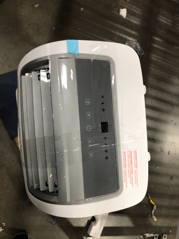 Photo 3 of BLACK+DECKER 8,000 BTU DOE (14,000 BTU ASHRAE) Portable Air Conditioner with Remote Control, White
model: BPACT14WT
serial number: 86576Z2106230253003