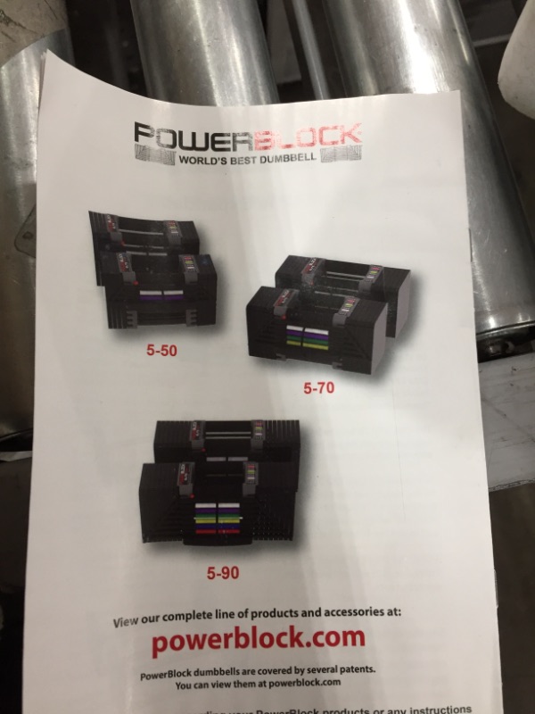 Photo 2 of POWERBLOCK Elite EXP Adjustable Dumbbell (2020 Model)