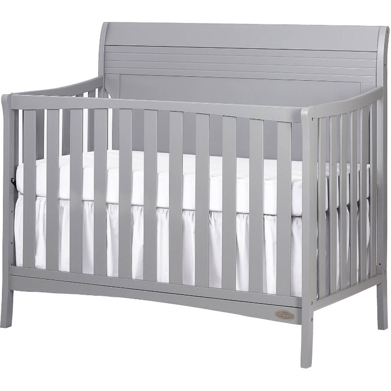 Photo 1 of ***Similar to stock photo*** Dream on Me Bailey 5 in 1 Convertible Crib in Pebble Grey
